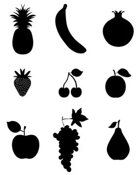 Fruit,vector icon Stock Illustration
