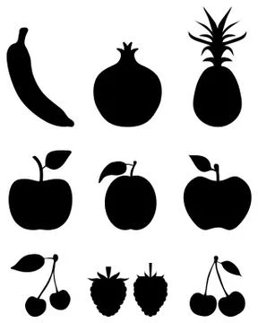 Fruit,vector icon Stock Illustration