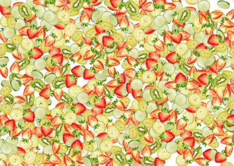 Fruity background. Stock Photos