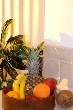 Fruity evening glow Stock Photos