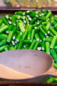 Fruity green gums Stock Photos