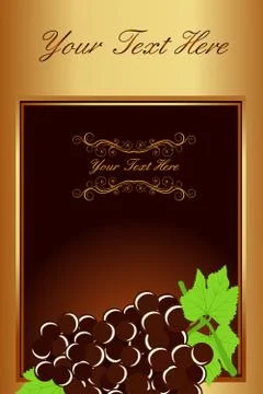 Fruity greeting Stock Illustration