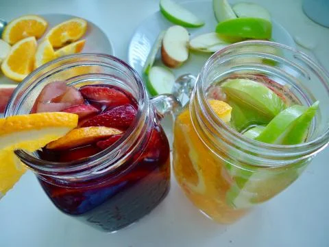Fruity party Foto stock