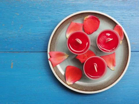 Fruity red water ice Stock Photos