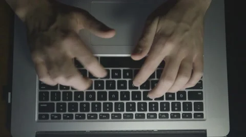 Frustrated at computer 2 Stock Footage 44350686