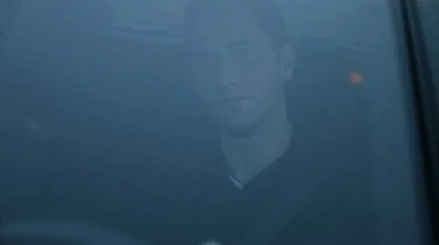 Frustrated drive Stock Footage 12320957