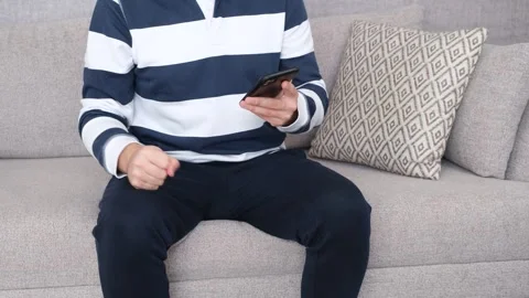 Frustrated man angry Stock Footage 266250366