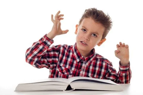 Frustrated student Stock Photos