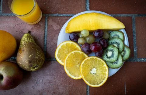 Frutas variadas 스톡 사진