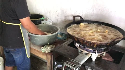 Fry chicken Video stock 224869413