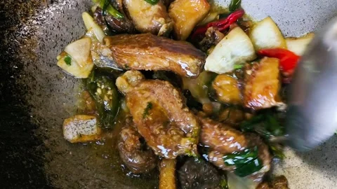 Fry fish Stock-Footage 343621931