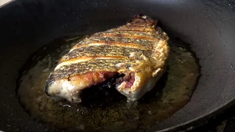 Fry fish2 Stock Footage 315141212