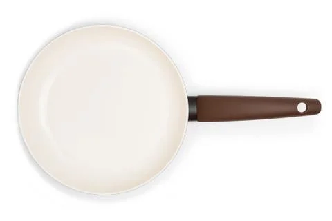 Fry pan isolated on a white background Stock-Fotos