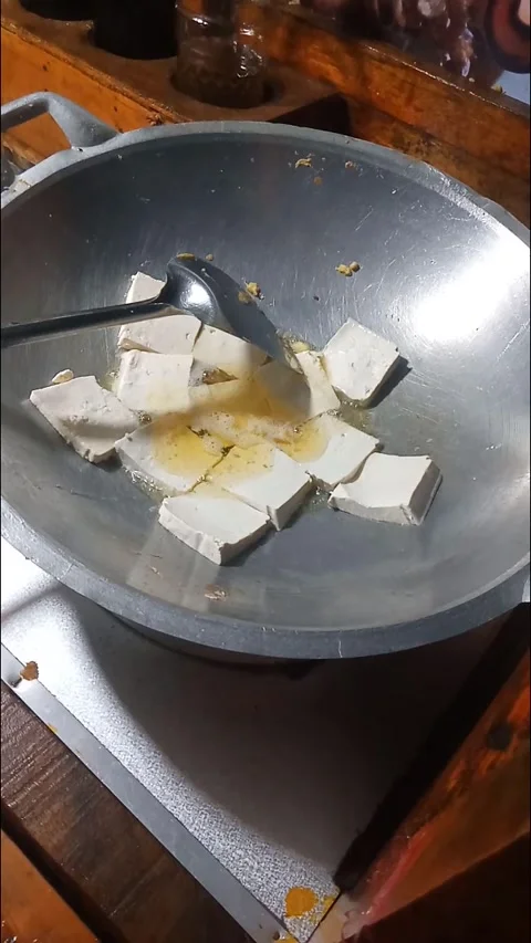 Fry tofu Stock Footage 279060781