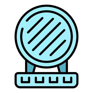 Fryer maker icon vector flat Stock Illustration