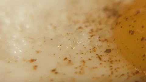 Frying Egg Close Up 動画素材 285035438