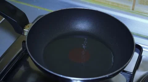 Frying Eggs 001 - Timelapse Stock Footage 14880606