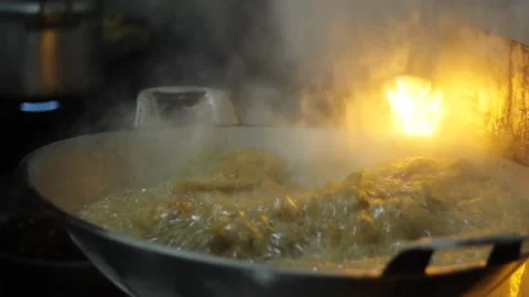 FRYING FISH Stock Footage 199951814