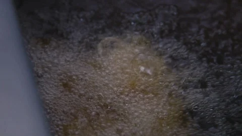 Frying fresh fish Stock Footage 87746887