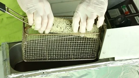 Frying fried sushi Stock Footage 51682006