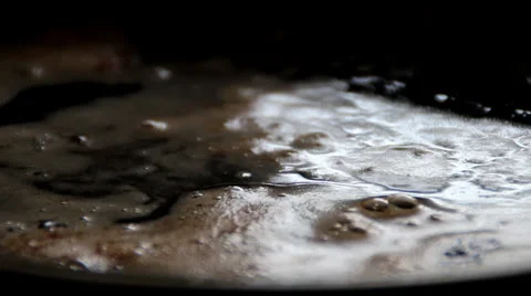 Frying meat balls 03 Vídeos de archivo 29644273