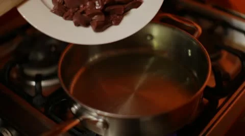 Frying Meat Stockbeeldmateriaal 11649054