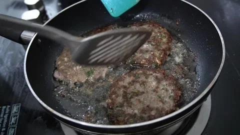 Frying Mutton Stakes Stock Footage 255308631