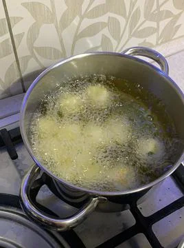 Frying oil Stock Photos