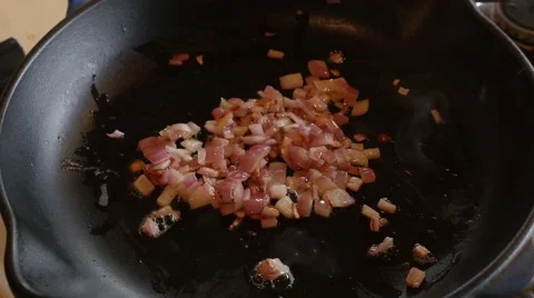 Frying onions Stock Footage 49923503