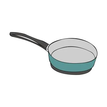 Frying pan 2 Иллюстрация