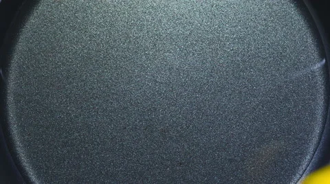 In A Frying Pan In Boiling Oil Fried Cook Word Stock Footage 61871798