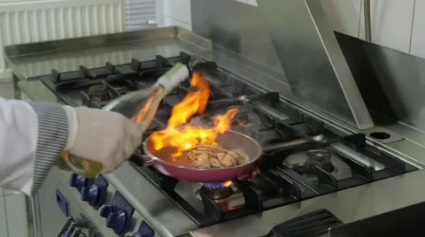 Frying In A Pan Stock Footage 62507527