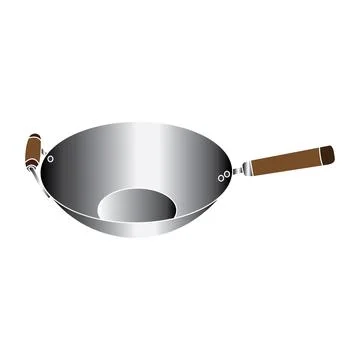 Frying pan icon Stock Illustration