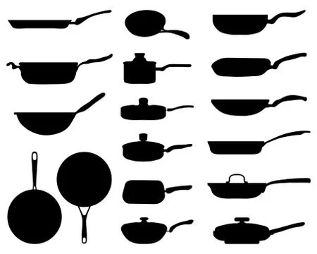 Frying pan Stock Illustration