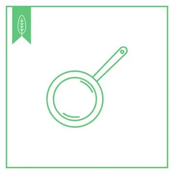 Frying pan Stock Illustration