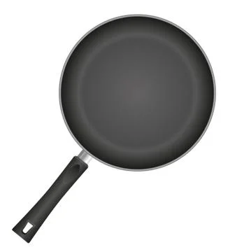 Frying pan illustration Stock Illustration