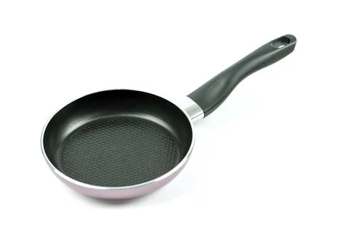 Frying pan isolate Stock Photos