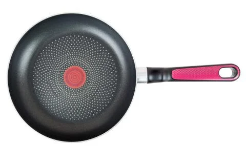 Frying pan isolated on white background with clipping path Stock Photos