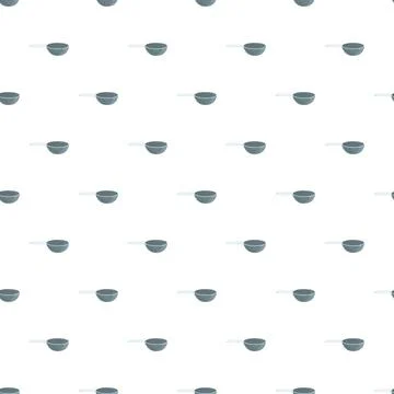 Frying pan kitchen utensil seamless pattern background Stock Illustration