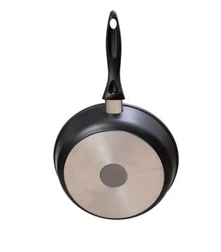 Frying pan rear view isolate Stock Photos