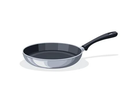 A Frying pan simple illustration Stock Illustration