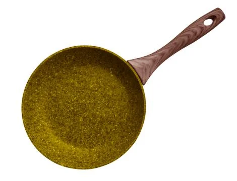 Frying Pan - yellow Stock Photos