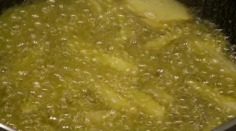 Frying Potatoes - close up (1) Vidéo 22340712