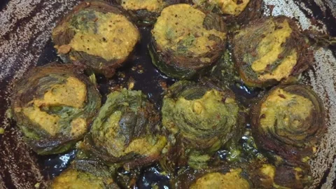 Frying Saheena Stock Footage 296115249