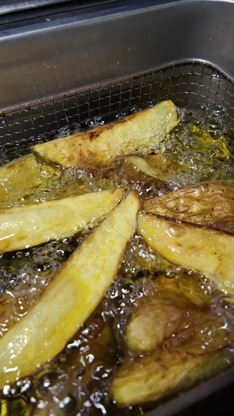 Frying &amp; Sizzling Visual Stock Footage 346919150