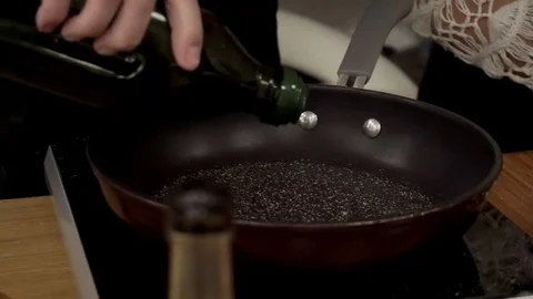 Frying tenderloin Stock Footage 79507460