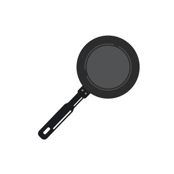 Fryingpan vector illustration element design template Stock Illustration