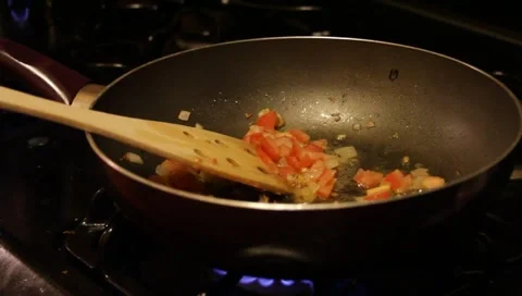 Fryingpanmeat1 Stock Footage 4885224