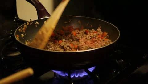 Fryingpanmeat2 Stock Footage 4885208