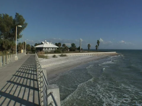 Ft. De Soto Point Stock Footage 286008